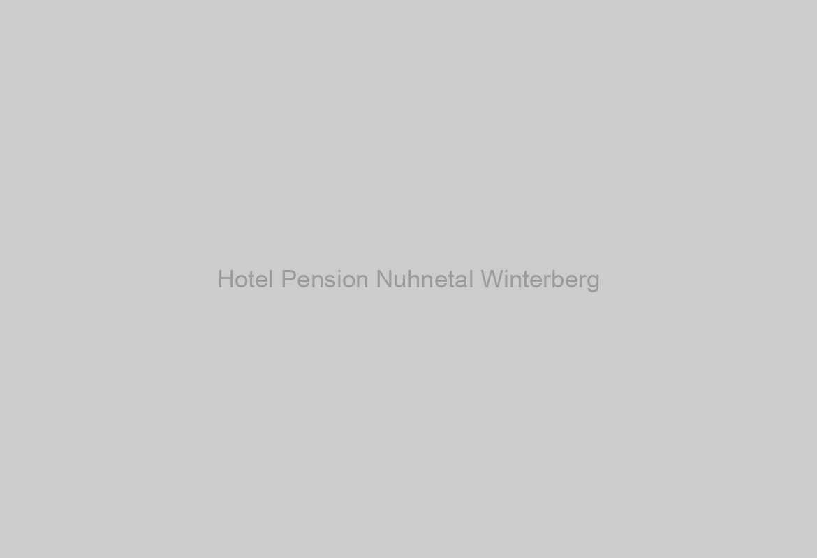 Hotel Pension Nuhnetal Winterberg
